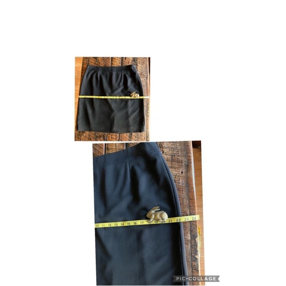 Alex Marie black career pencil skirt size 14 - Picture 6 of 13